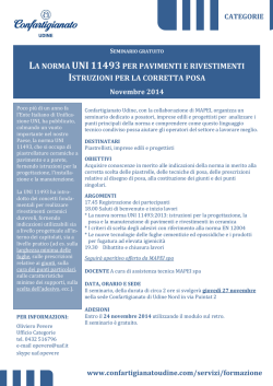 la norma uni11493 per pavimenti e rivestimenti istruzioni per la