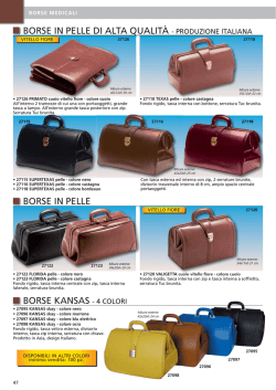 Borse Medicali - Tecno Medica