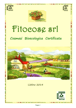 Listino FITOCOSE PUBBLICO 2014 INTERNET