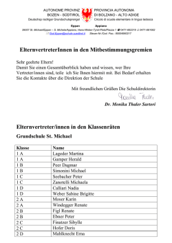 Elternvertreter/innen