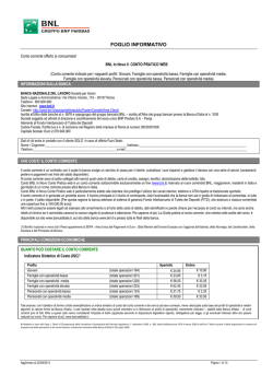 FOGLIO INFORMATIVO
