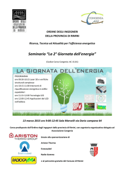 Scarica la brochure del corso