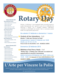 Scarica Volantino Evento - Distretto Rotaract 2072