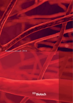 Il portafoglio di BB Biotech AG