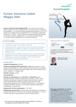 Consulta la scheda info di Soluzione Cedola