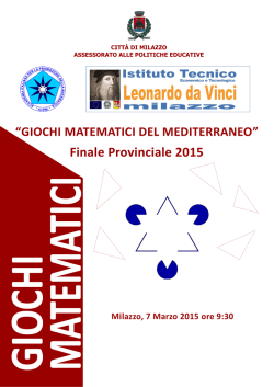 Finale Provinciale 2015