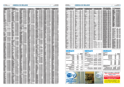 il pdf con le quotazioni di borsa