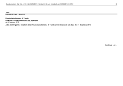 Continua - Regione Autonoma Trentino Alto Adige