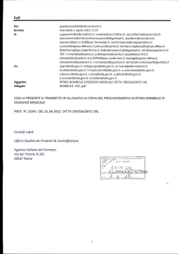 leggi... - Farmacisti Matera