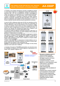 AA-550IP - Tema Telecomunicazioni