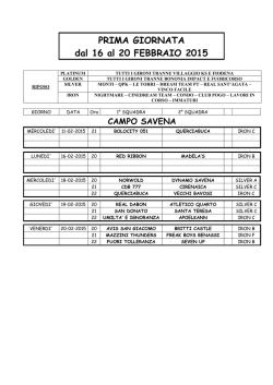 campo savena - CSI Bologna