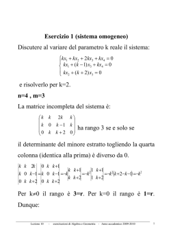 Esercizio 1 - Stefano Pasotti