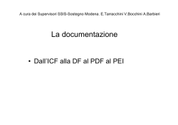 Guida documentazione diversabilit&agrave;