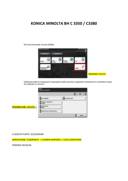 KONICA MINOLTA BH C 3350 / C3380