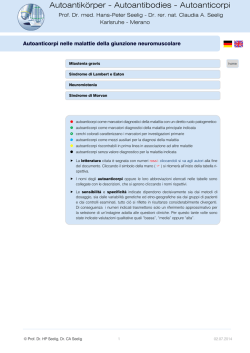 Autoantikörper - Autoantibodies - Autoanticorpi - H.