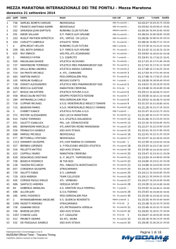Foglietto parrocchiale della settimana