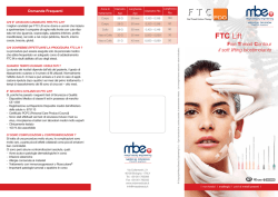 FTC Lift - Dottoressa Susanna Bordignon