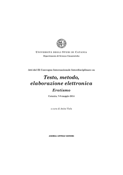 Costanzo 3 - Università degli Studi di Catania