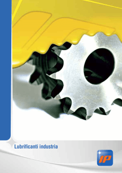 Lubrificanti industria
