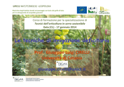 03 - 14 Corso Life - 2014-01-17 - Irrigazione deficitaria