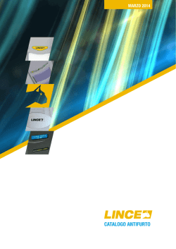 Catalogo antifurto 2014