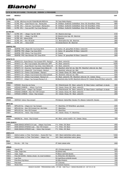 LISTE DE PRIX 2015 SUISSE - TVA INCLUSE