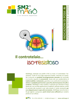 1 - Il controtelaio iso