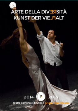 Kunst der Vielfalt /Arte della diversit&agrave;