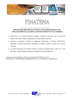 Brochure FINATENA Versione estesa