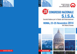 programma scientifico