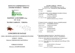 Concerto di Natale al Teatro Camploy