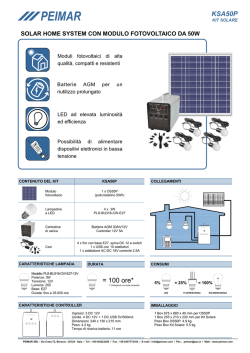 download scheda tecnica