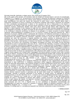 DICCAP Segreteria Regione Piemonte &ndash; Viale Antonio