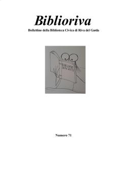 Biblioriva - Comune di Riva del Garda