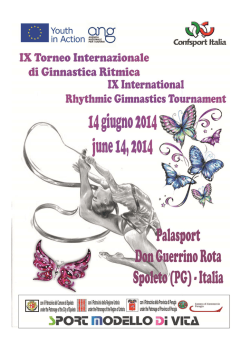 International Rhythmic Competition Programme 2014