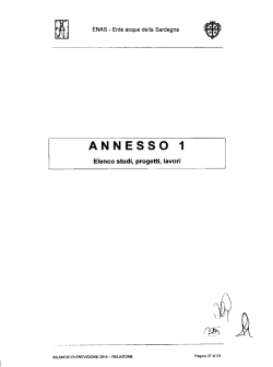 ANNESSO 1 - Ente Acque della Sardegna