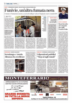 BIELLA I dipendenti pubblici, stop ai tagli agli statali