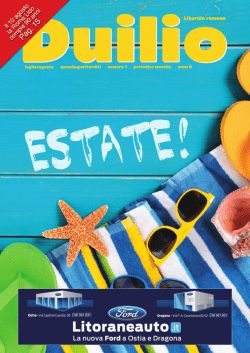 Luglio/Agosto - APL edizioni