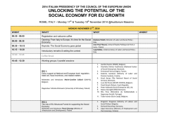 unlocking the potential of the social economy for eu growth