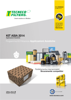 non previsto - Tecneco Filters