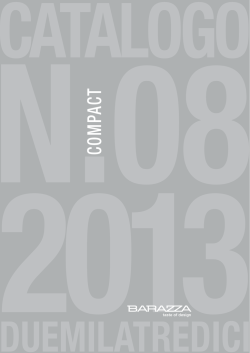 Catalogo Barazza 2014