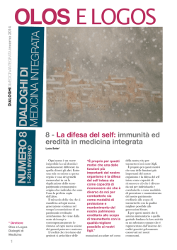 dialoghi di - Agopuntura Marche