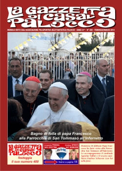febraio-marzo - La Gazzetta di Casalpalocco