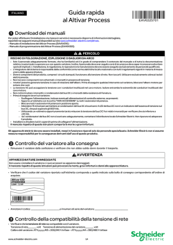 ATV 600 guida rapida