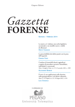 GAZZETTA febbraio 2014