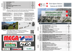 Programma escursioni completo 2014