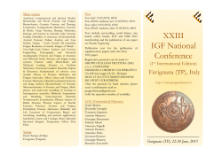 XXIII IGF National Conference