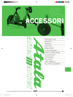 ACCESSORI PROTEZIONI TELAIO PARAVESTE