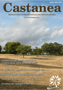 Castanea (pdf scaricabile) - Numero 1