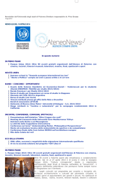 8. ateneonews n28 - Universit&agrave; di Palermo